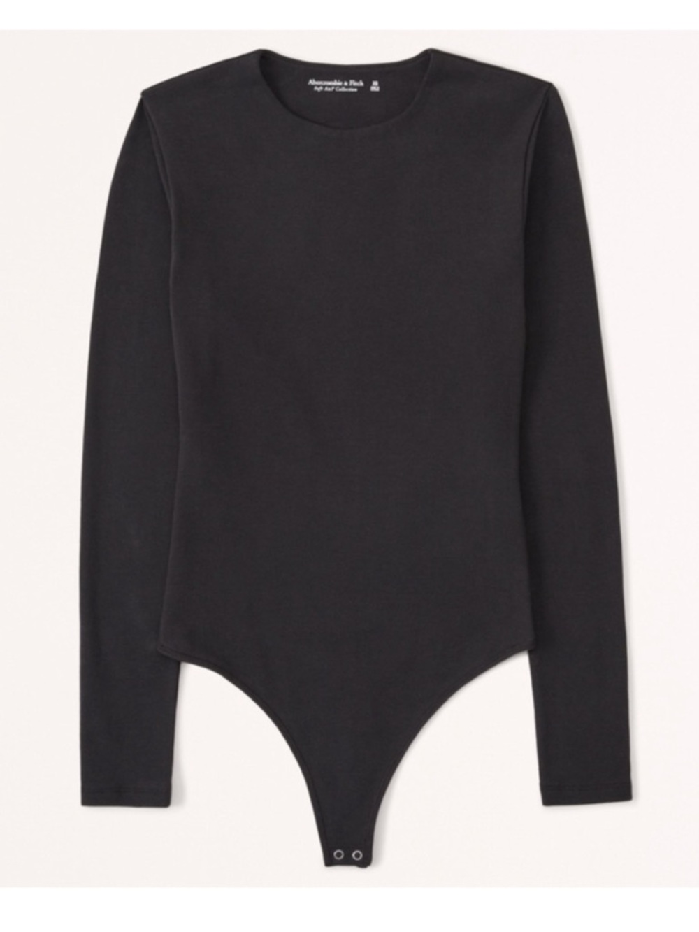 Abercrombie Black Long Sleeve Bodysuit